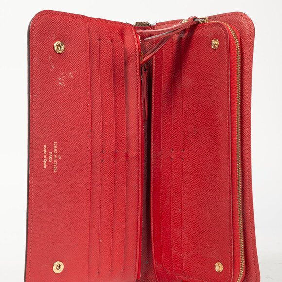 Louis Vuitton Insolite Monogram Canvas & Rouge Wallet - Picture 9 of 13
